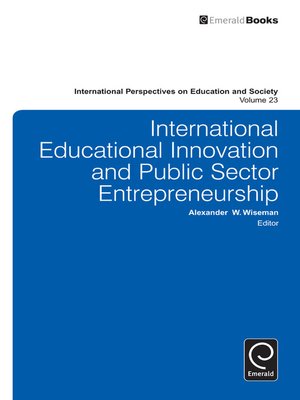 cover image of International Perspectives on Education and Society, Volume 23